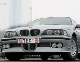 Тюнинг BMW 523i — на крыльях отечества
